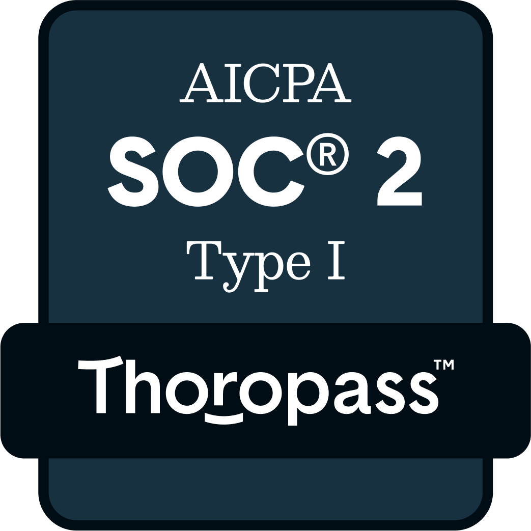 AICPA SOC 2 Type I Certification